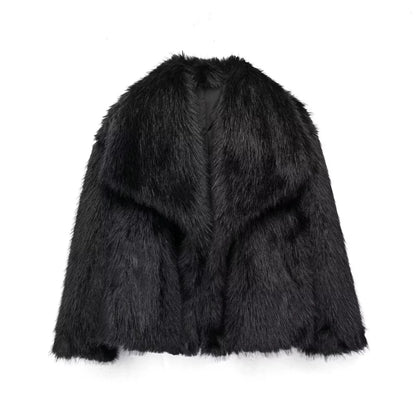Cozy Teddy Faux Fur Coat – Warm & Stylish Winter Essential ❄️✨