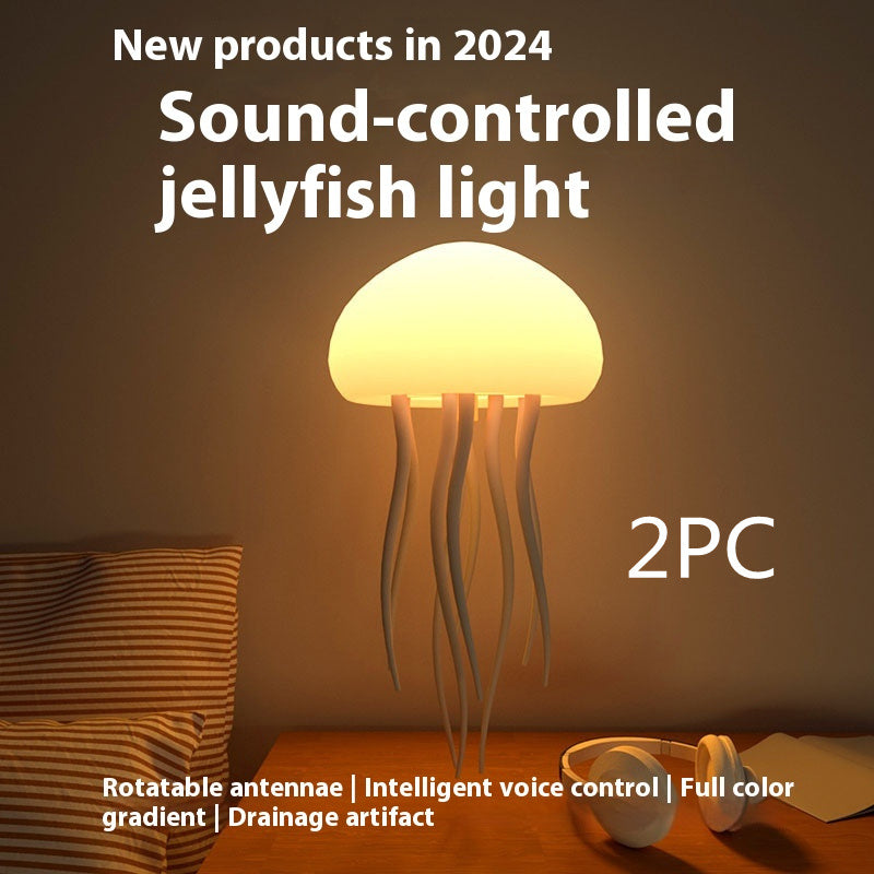 Jellyfish LED Mood Lamp – Relaxing Night Light & Room Decor