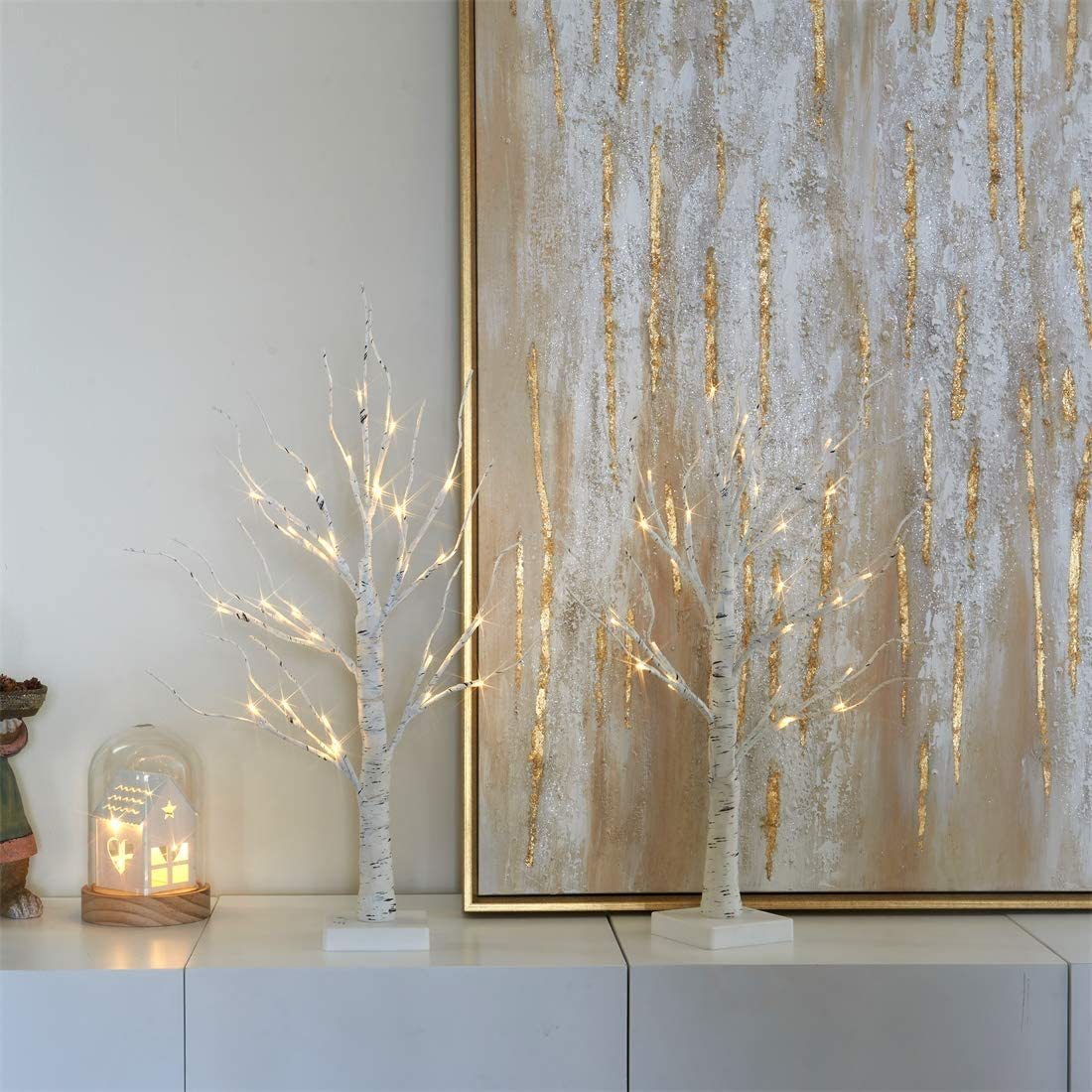 LED Birch Tree Light – Elegant Winter Glow for Home & Holiday Décor ✨