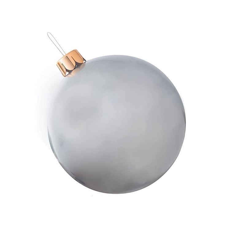 Giant Inflatable Christmas Ornaments – Seamless Oversized Outdoor Yard Balls for Festive Holiday Décor ✨