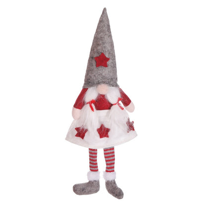 Scandinavian Christmas Faceless Gnome Dolls – Adorable Nordic Plush Figurines for Holiday Home Décor ✨