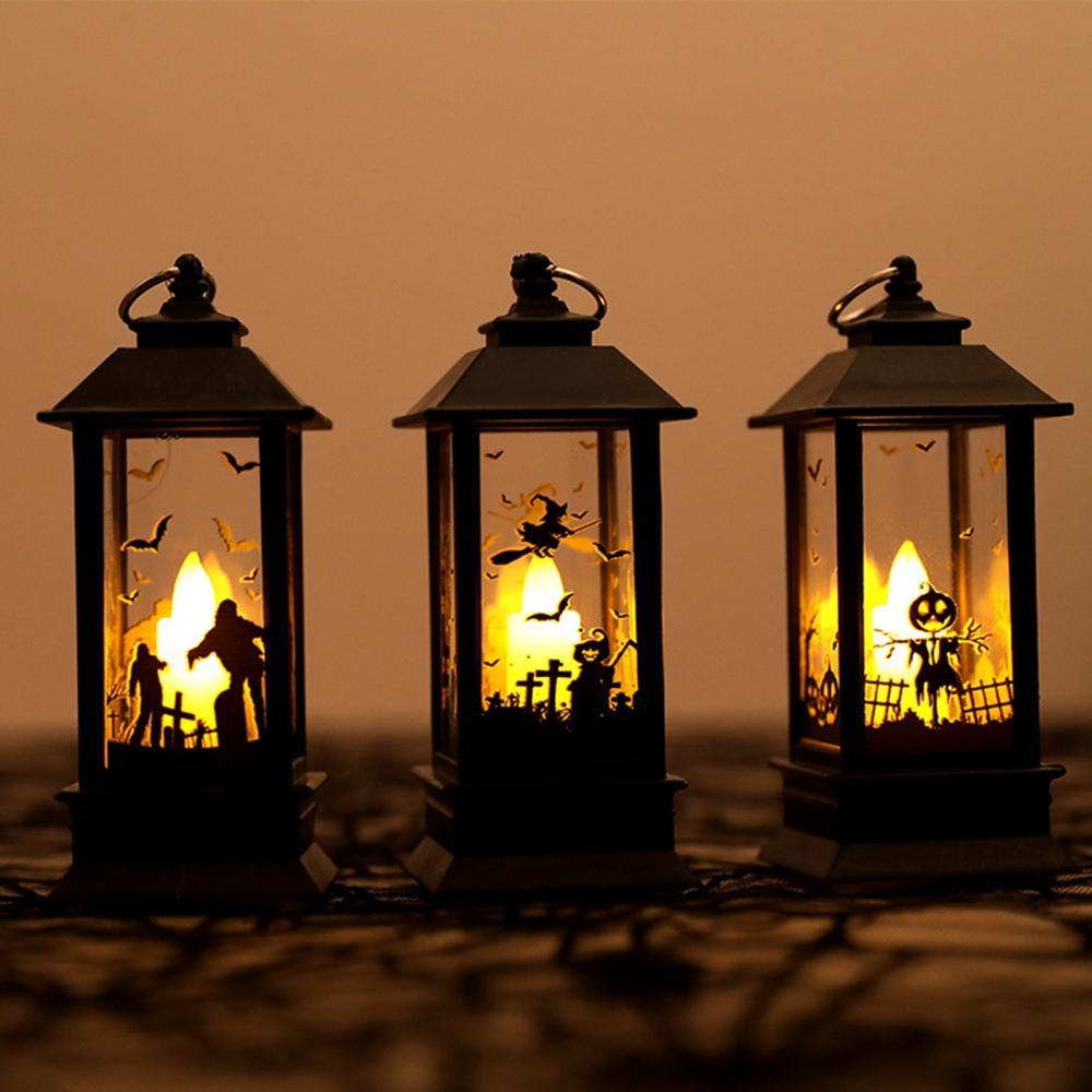 Spooky Glow Pumpkin Hand Lamp – Halloween Haunted Decor