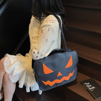 ✨ “Halloween Pumpkin Shoulder Bag – Spooky Fashion Messenger Tote”