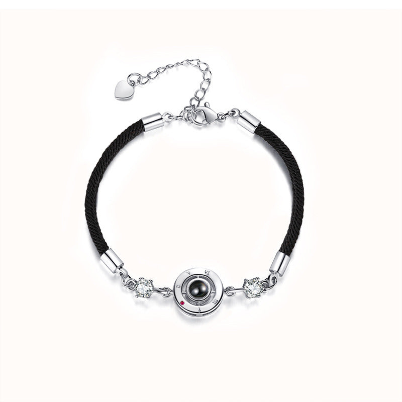 Couple Projection Bracelet Student Gift