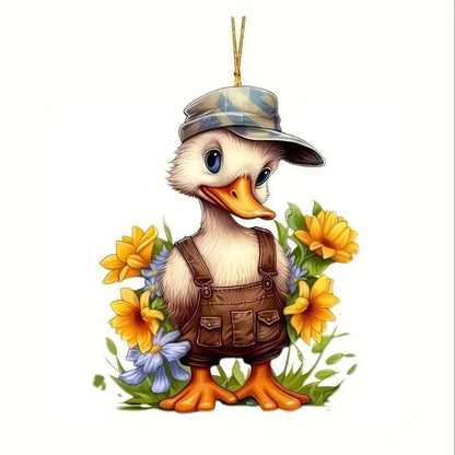 Christmas Tree Decoration Acrylic Flat Hanging Decorations