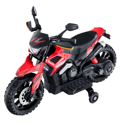 ⚡ Kids Ride-On Electric Motorcycle Bike ️ | 12V Rechargeable Battery  | LED Lights ✨ | Music  | Safe & Fun for Boys & Girls  | Perfect Christmas Gift