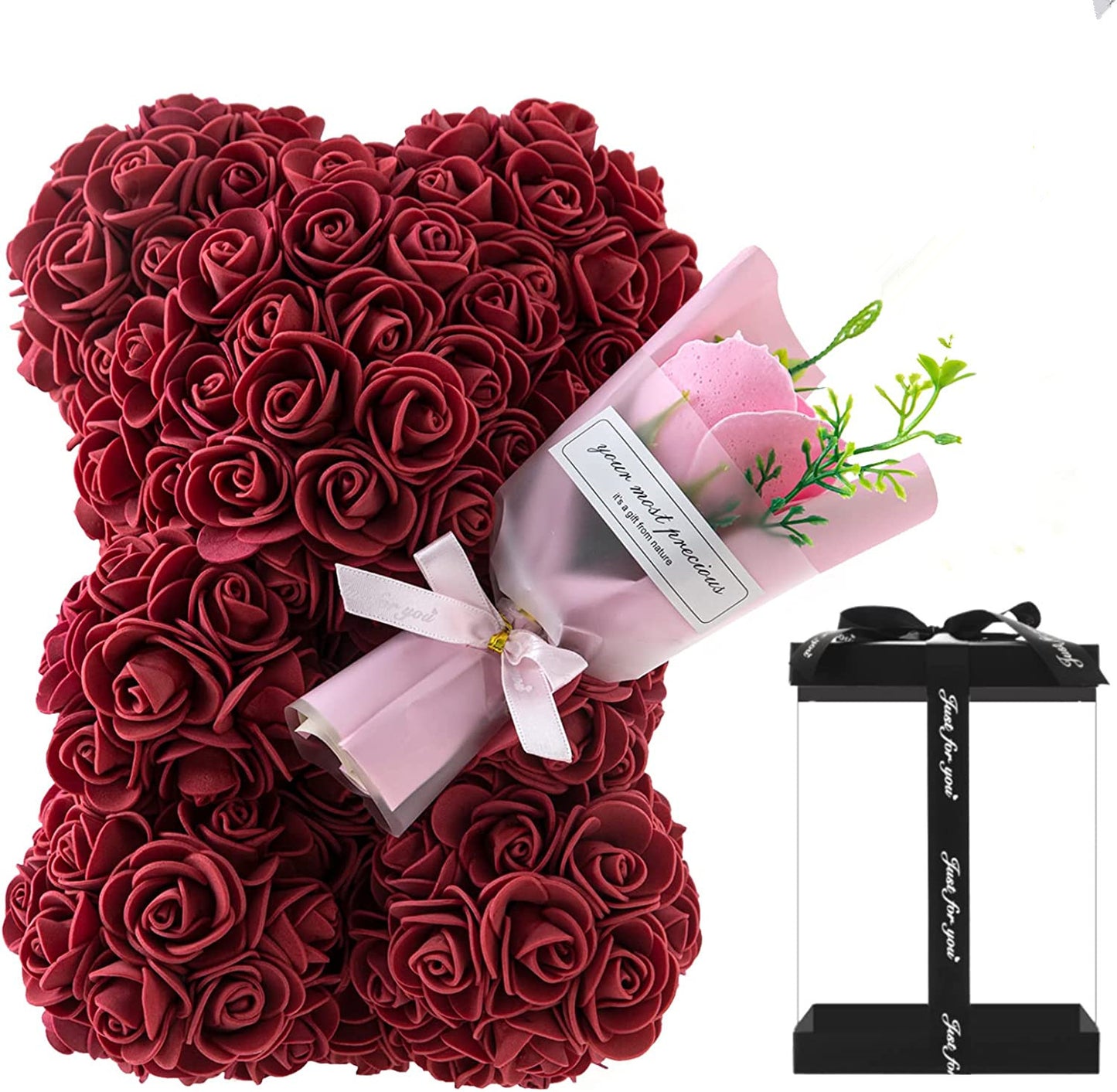 Rose Bear – A Hug Made of Roses for Valentine’s Day
