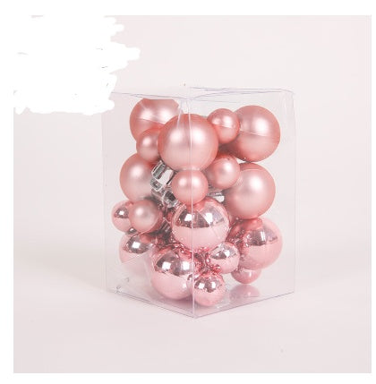 Cute Reindeer & Gingerbread Christmas Ornament Set  Modern Metallic Baubles & Star Charms for Tree Decoration