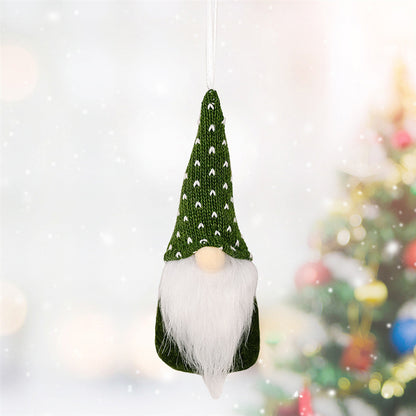 Nordic Christmas Gnome Ornaments – Cozy Knitted Santa Elves for Holiday Magic ‍♂️✨
