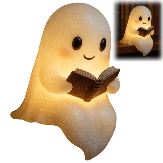 ✨ Cute LED Ghost Night Light – Adorable Bedside Buddy | Perfect Halloween Gift | Cozy Warm Glow