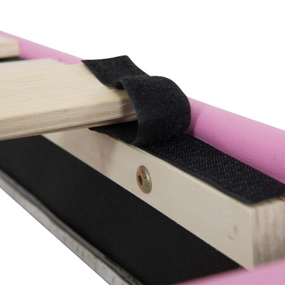 Full-Size Princess Upholstered Bed with LED Lights | Modern Pink & White Bed Frame with Crown Headboard & Drawers ✨