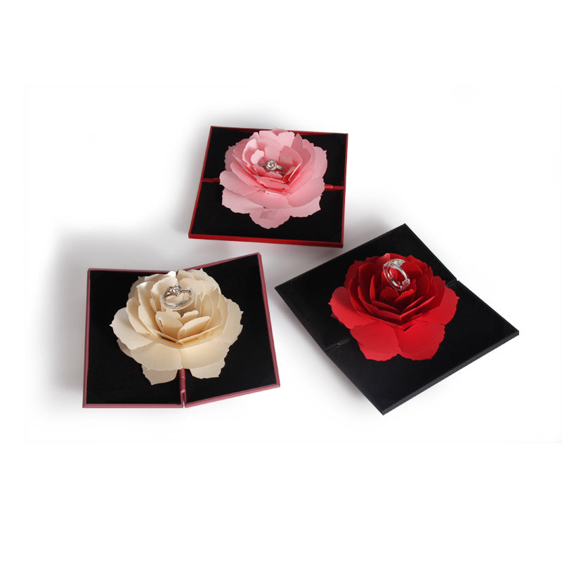 🌹 Eternal Rose Surprise Gift Box – Hidden Jewelry Drawer Valentine Gift 💝