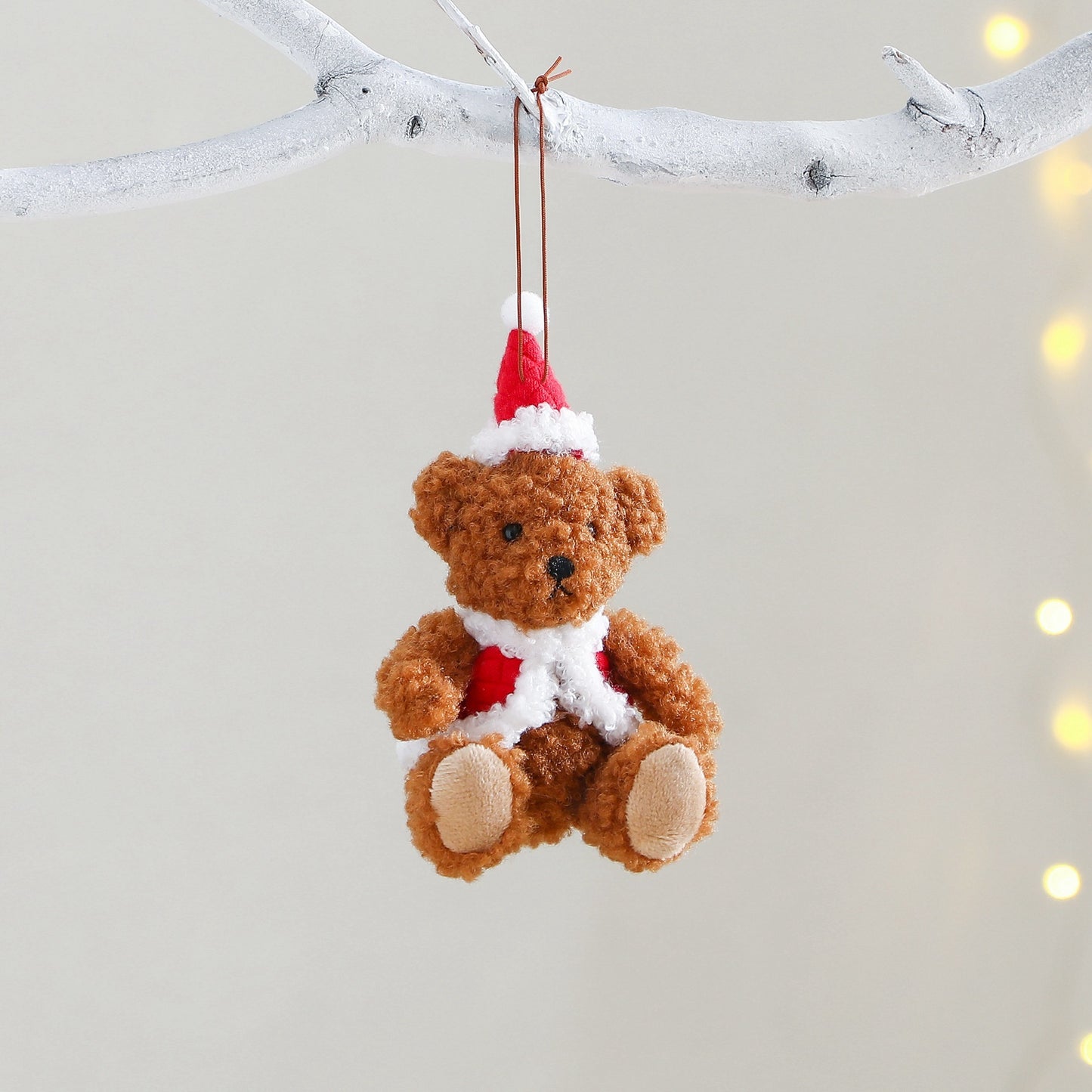 Christmas Decoration Couple Holiday Gift Vest Bear Gift Doll