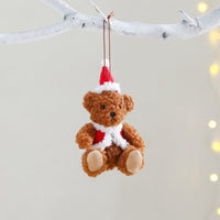 Christmas Decoration Couple Holiday Gift Vest Bear Gift Doll