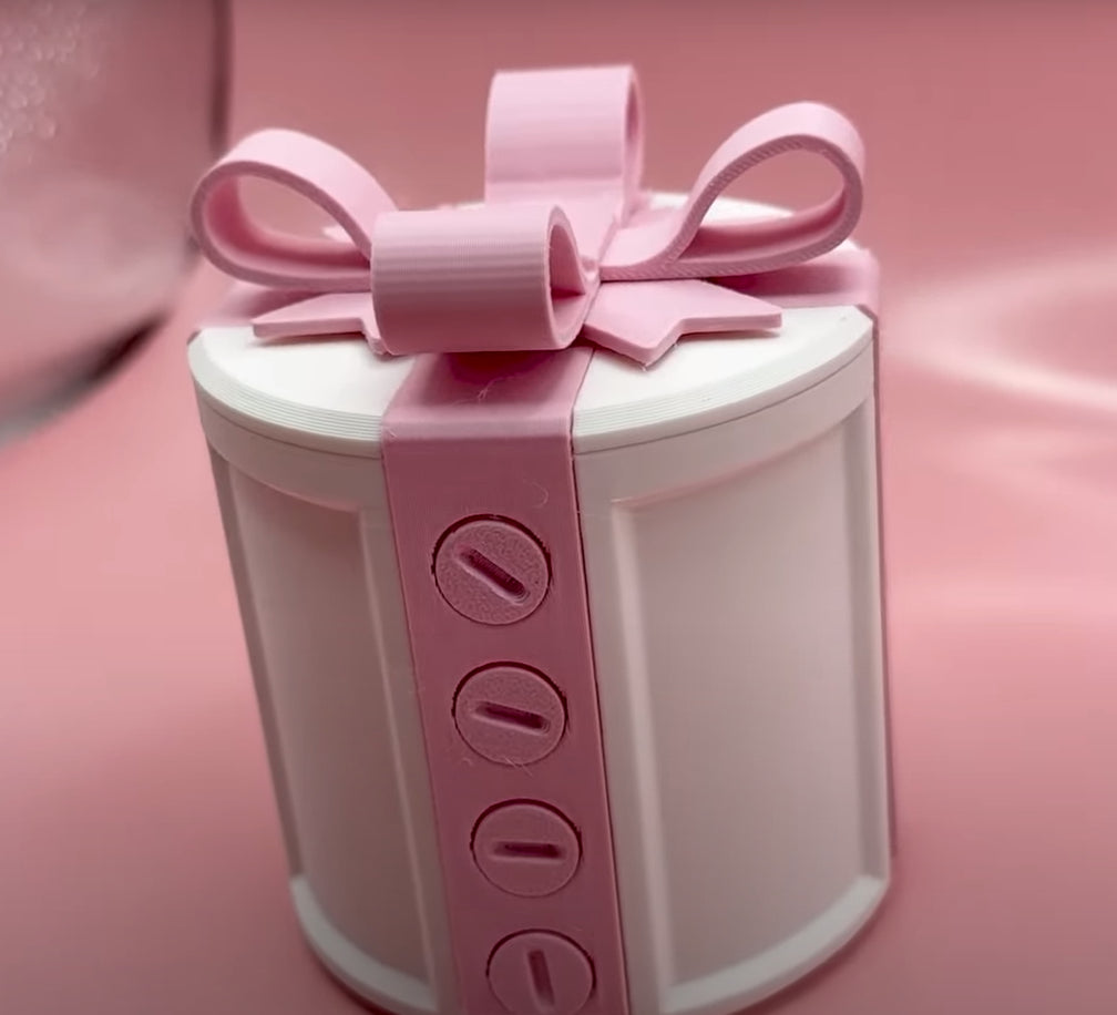 Valentine Bow-Knot Puzzle Gift Box