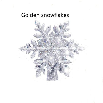 ✨ 3D Glitter LED Star Tree Topper Projector – Lighted Silver & Gold Christmas Decoration for Magical Holiday Glow