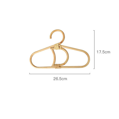 🌞 Sunny Dreams Rattan Hanger Set — Handcrafted Boho Charm, Soft Tones & Full of Cozy Warmth! 🌿✨