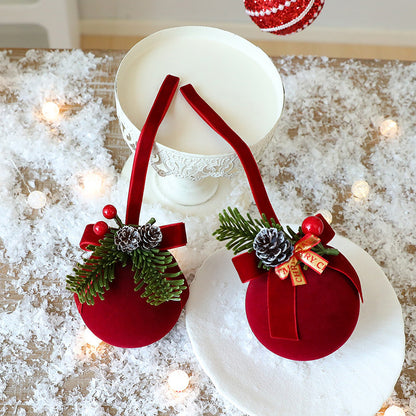 🔔 VelvetChime Christmas Hanging Bells Décor 🔔