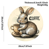 “Every Bunny Is Welcome Here” ✨ Easter Wooden Hanging Sign – Cute Rustic Door & Wall Decoration