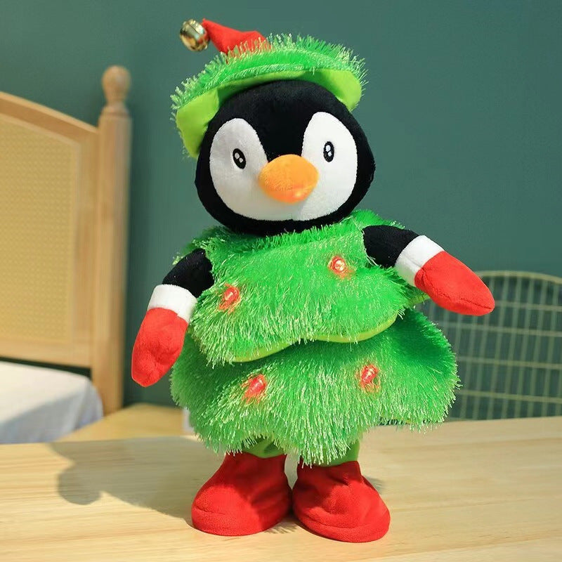✨ Animated Christmas Plush Toys – Dancing Reindeer, Penguin & Snowman  Electric Holiday Decorations & Kids Gift ❤️