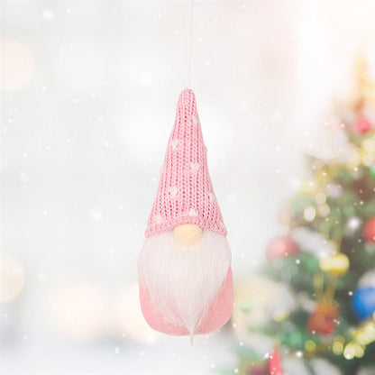 Nordic Christmas Gnome Ornaments – Cozy Knitted Santa Elves for Holiday Magic ‍♂️✨