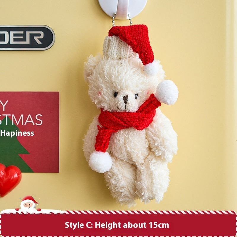 Christmas Teddy Bear Couple – Cozy Plush Ornaments That Warm Every Holiday Heart ❤️