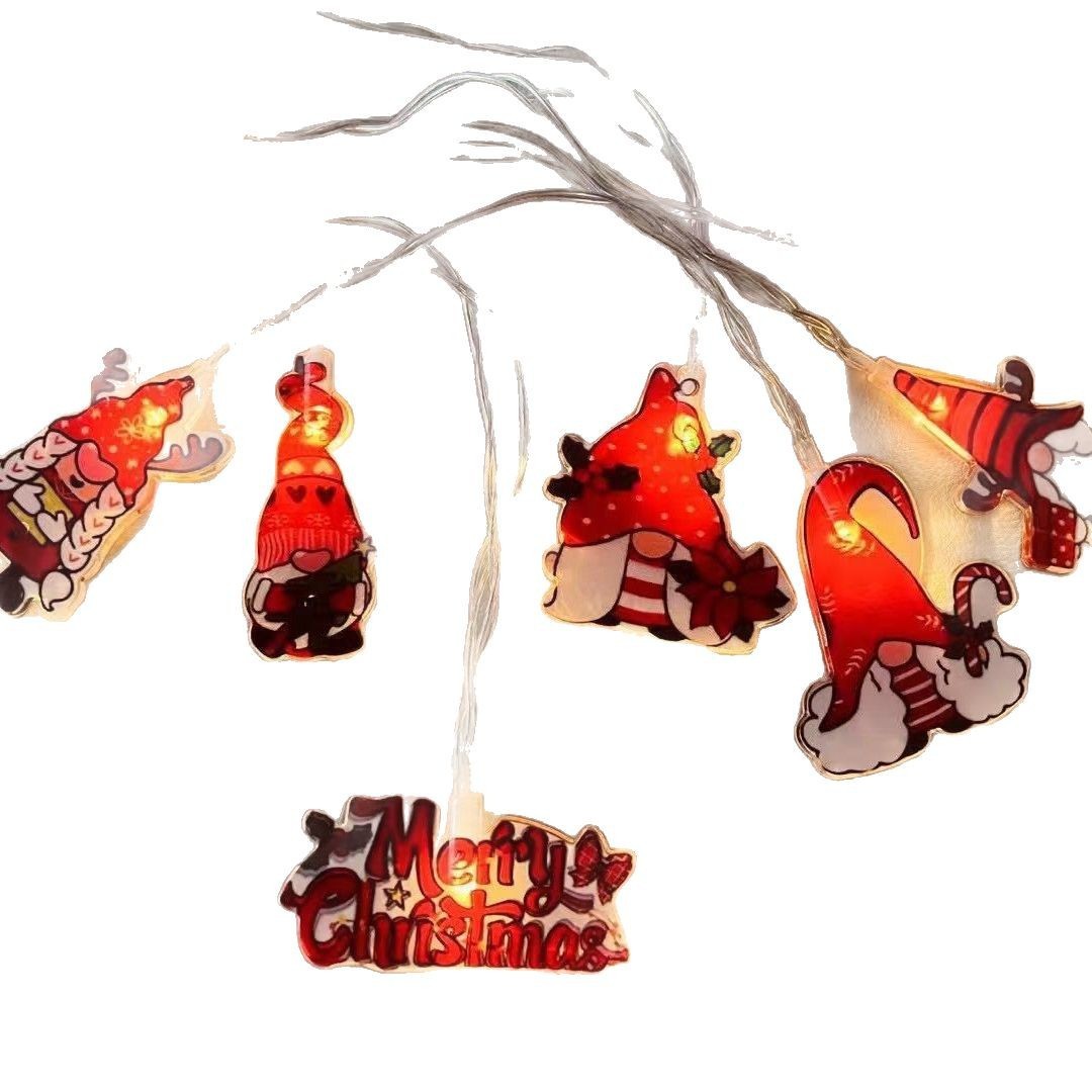 LED Santa String Lights – Magical Christmas Tree Decor ✨
