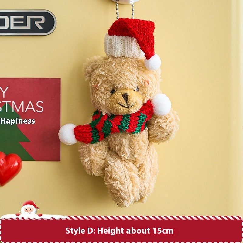 Christmas Teddy Bear Couple – Cozy Plush Ornaments That Warm Every Holiday Heart ❤️