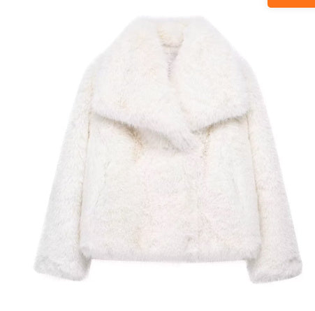 Cozy Teddy Faux Fur Coat – Warm & Stylish Winter Essential ❄️✨