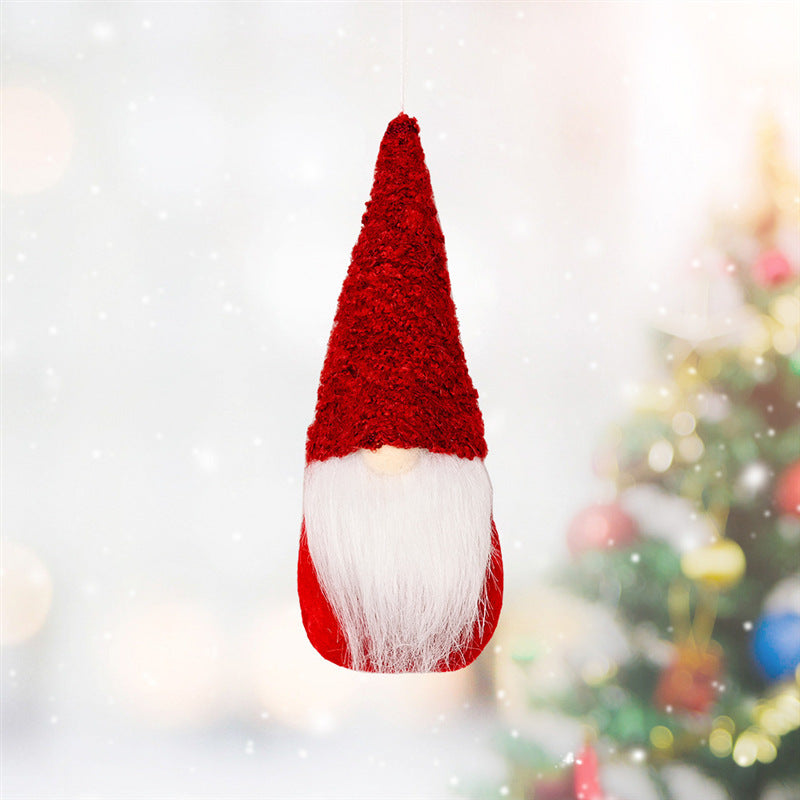 Nordic Christmas Gnome Ornaments – Cozy Knitted Santa Elves for Holiday Magic ‍♂️✨