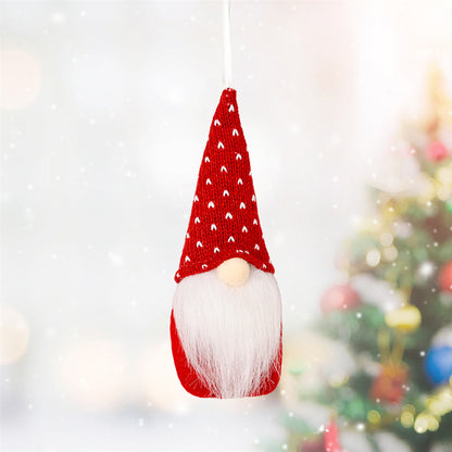 Nordic Christmas Gnome Ornaments – Cozy Knitted Santa Elves for Holiday Magic ‍♂️✨