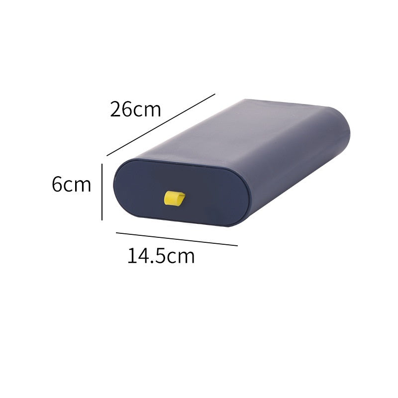 Hidden Under-Desk Slide-Out Storage Drawer – Space-Saving Organizer Box