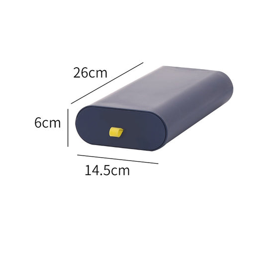 Hidden Under-Desk Slide-Out Storage Drawer – Space-Saving Organizer Box