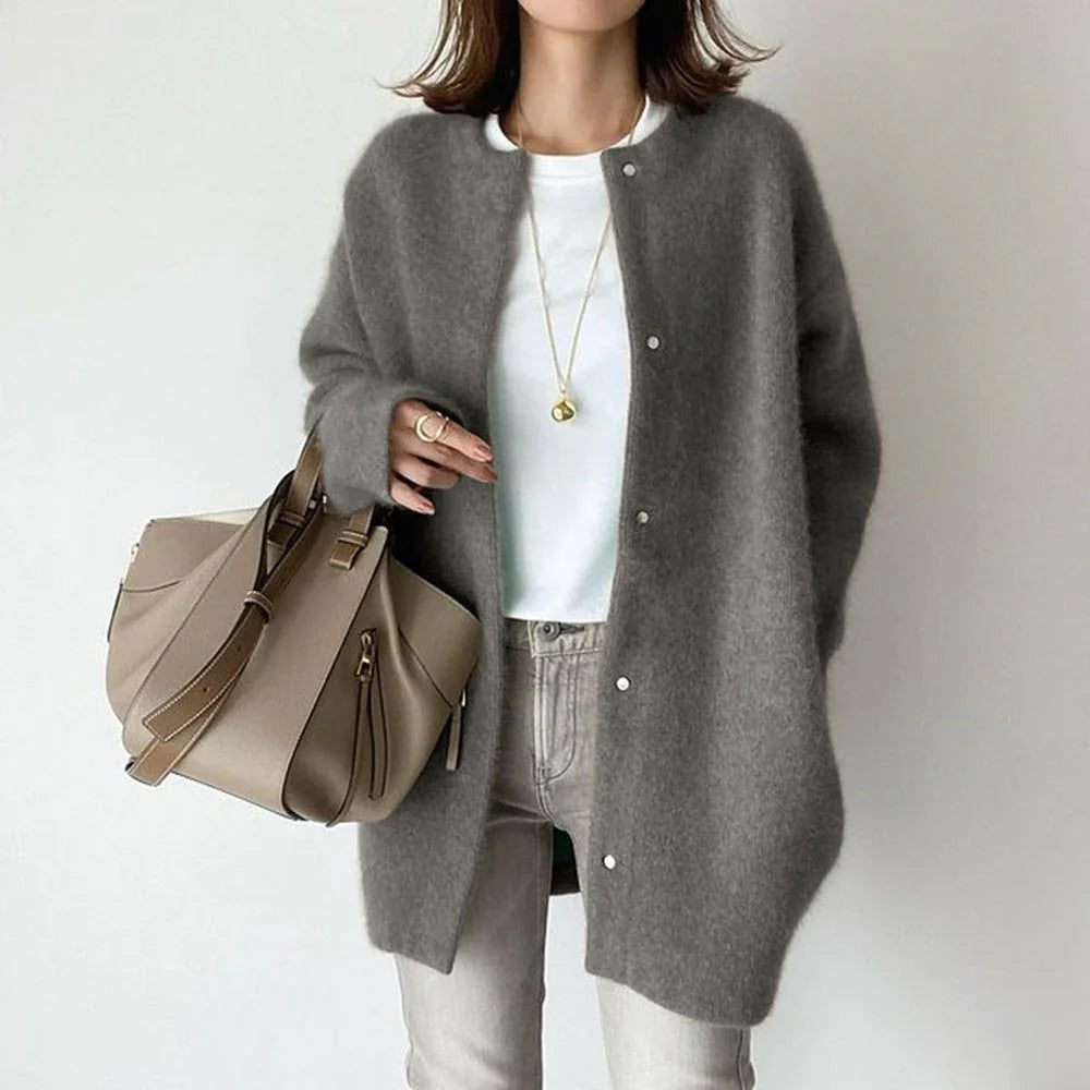 The Cozy Knit Cardigan | Oversized Fall & Winter Sweater Coat