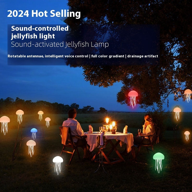 Jellyfish LED Mood Lamp – Relaxing Night Light & Room Decor