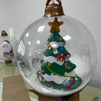🎈 GlowSphere Inflatable Christmas Hanging Orbs 🎈