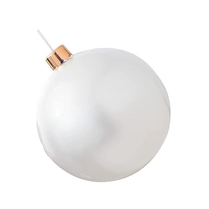 Giant Inflatable Christmas Ornaments – Seamless Oversized Outdoor Yard Balls for Festive Holiday Décor ✨