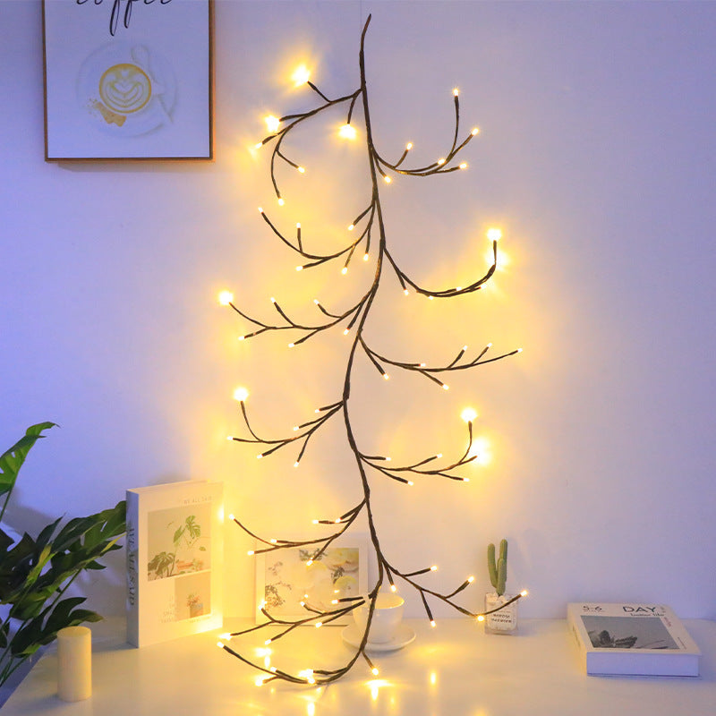 LED Butterfly Tree Lamp – Flexible Rattan Fairy Light for Wall Décor & Cozy Home Lighting