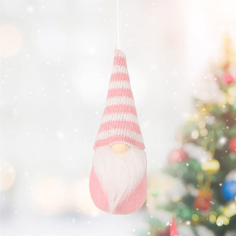 Nordic Christmas Gnome Ornaments – Cozy Knitted Santa Elves for Holiday Magic ‍♂️✨