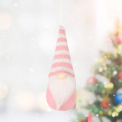Nordic Christmas Gnome Ornaments – Cozy Knitted Santa Elves for Holiday Magic ‍♂️✨