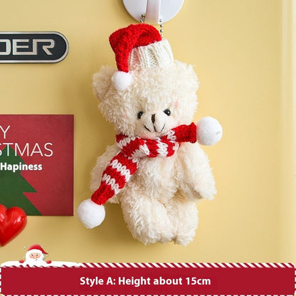 Christmas Teddy Bear Couple – Cozy Plush Ornaments That Warm Every Holiday Heart ❤️