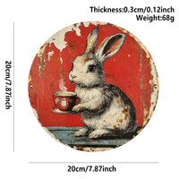 “Every Bunny Is Welcome Here” ✨ Easter Wooden Hanging Sign – Cute Rustic Door & Wall Decoration