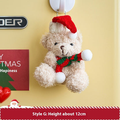 Christmas Teddy Bear Couple – Cozy Plush Ornaments That Warm Every Holiday Heart ❤️