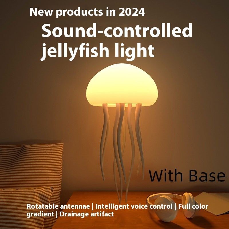 Jellyfish LED Mood Lamp – Relaxing Night Light & Room Decor