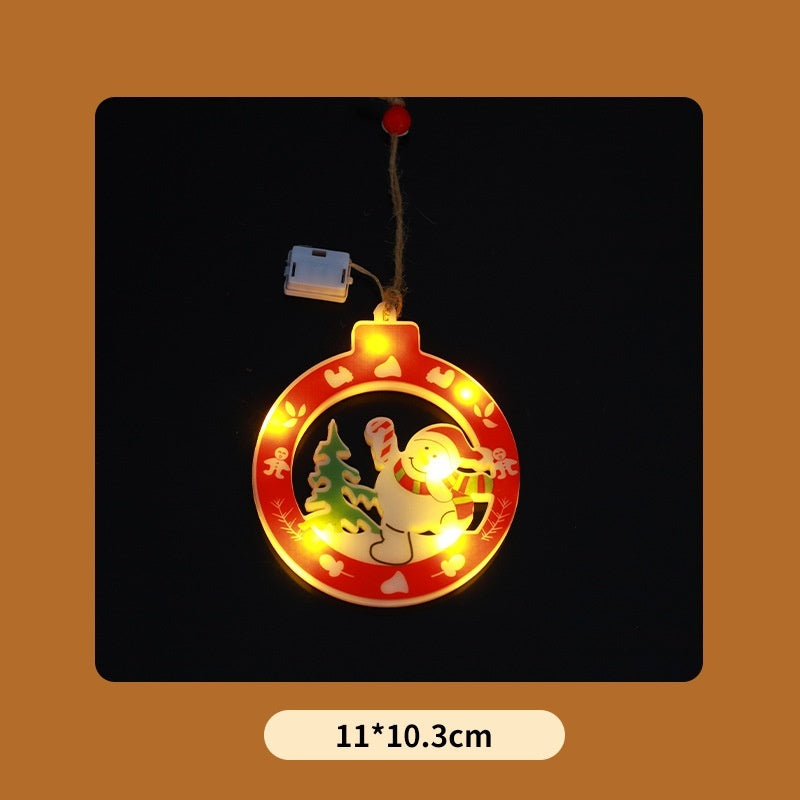 Warm Glow Christmas Pendant Lights – Cozy Wooden Ornaments That Light Up Your Holidays ✨