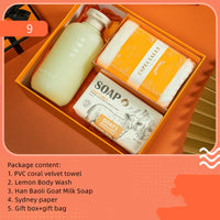 Luxury Business & Wedding Gift Set 💍 | Elegant Green Box with Scented Candle, Soap & Flower for Her & Him 🌿✨