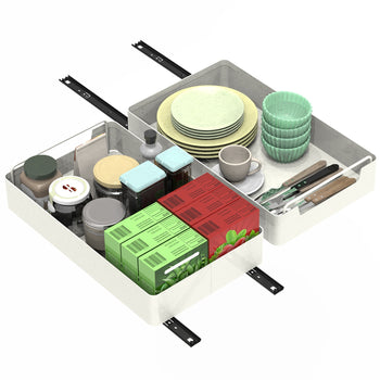 TidyTroves™ Pull-Out Cabinet Organizer (2-Pack)