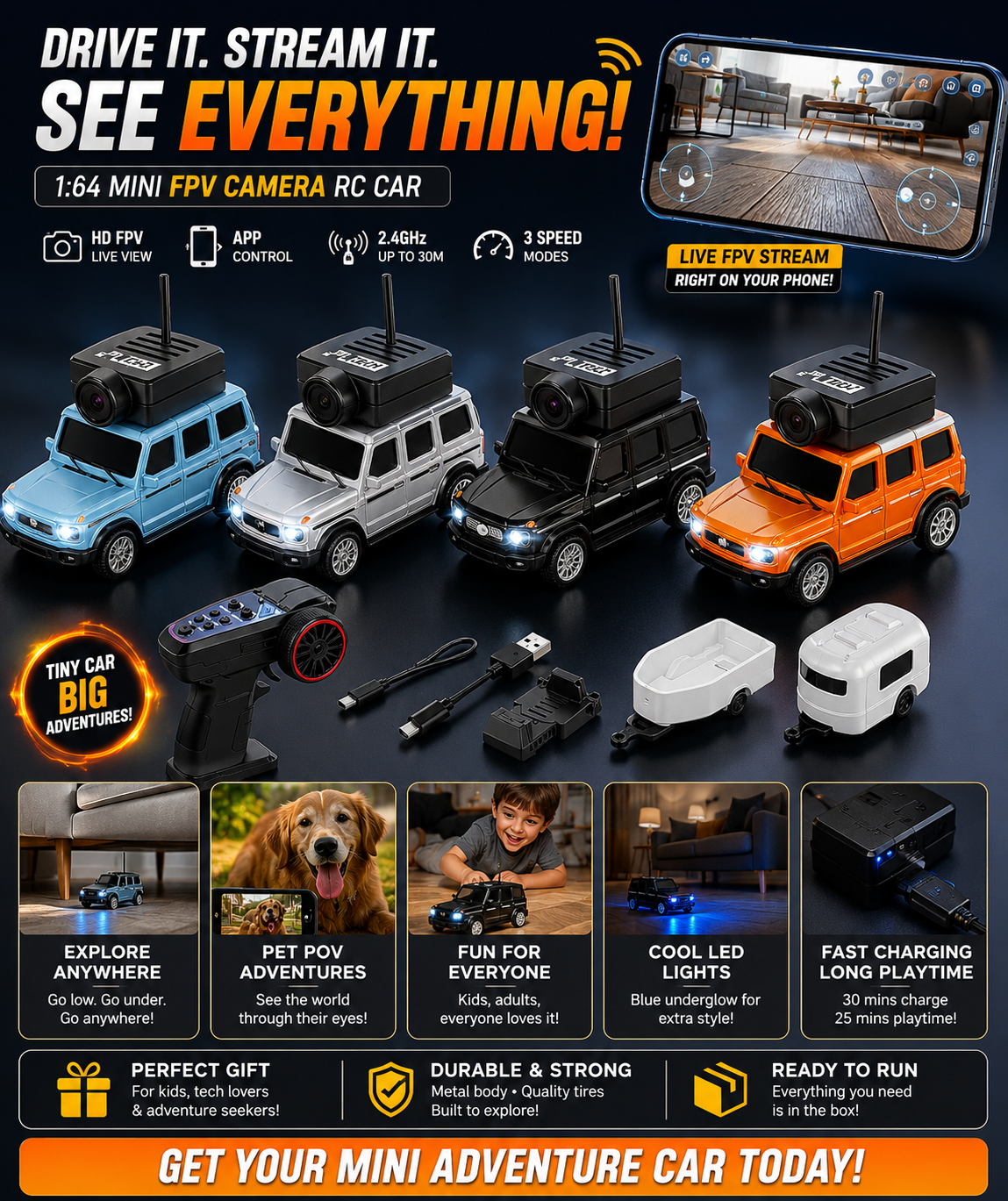 The RC Car That Lets You See Everything 👀📹