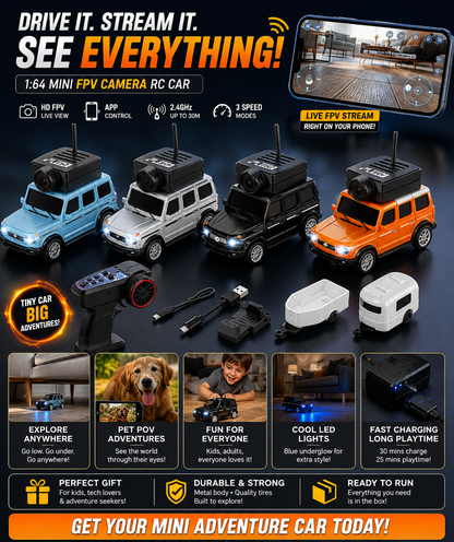 The RC Car That Lets You See Everything 👀📹
