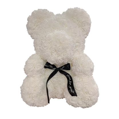 🧸❤️ Rose Teddy Bear  – The Perfect Valentine’s Day Gift (40cm )